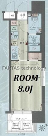 プレサンスmiu新栄の物件間取画像